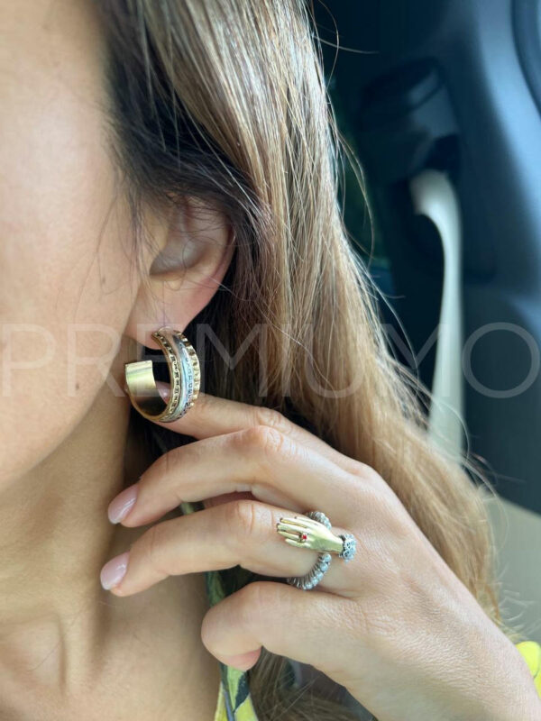 Alexander McQueen серьги PR762830