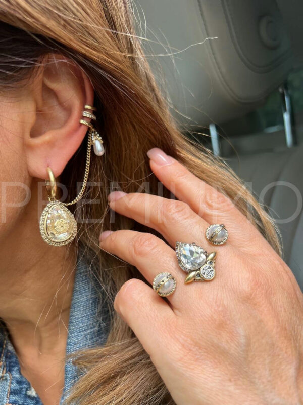 Alexander McQueen кафф PR320498 2
