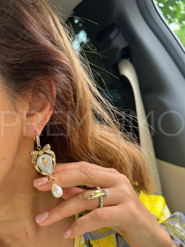 Alexander McQueen серьги PR576033 3