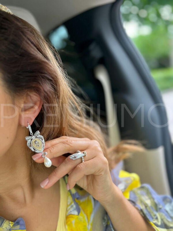 Alexander McQueen серьги PR876323 2