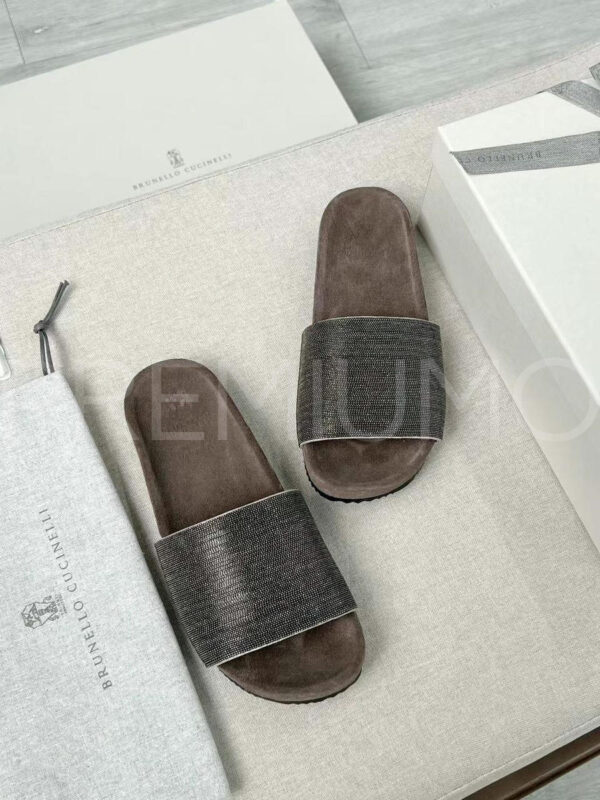 Brunello Cucinelli шлепанцы PR789354 2