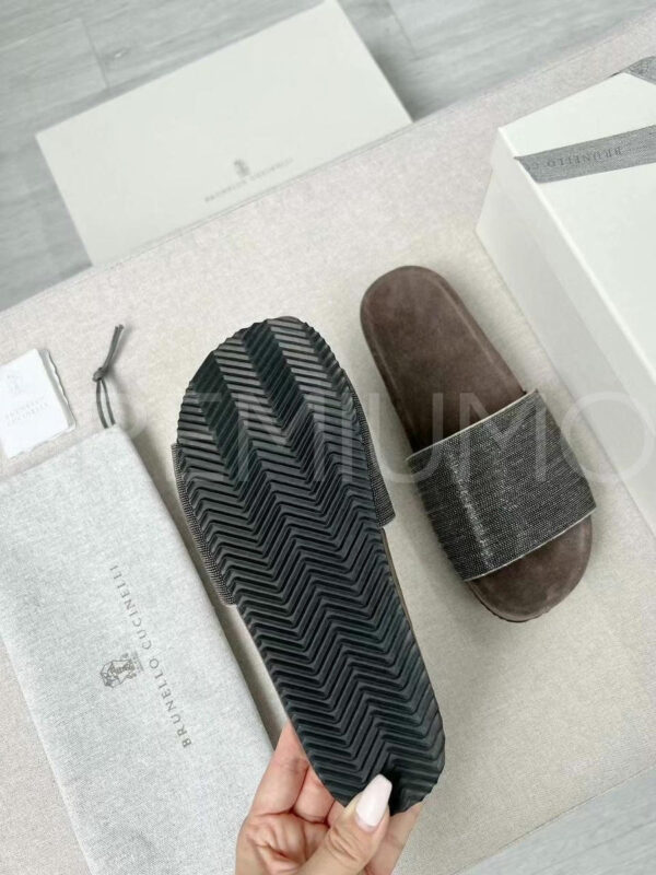 Brunello Cucinelli шлепанцы PR789354 6