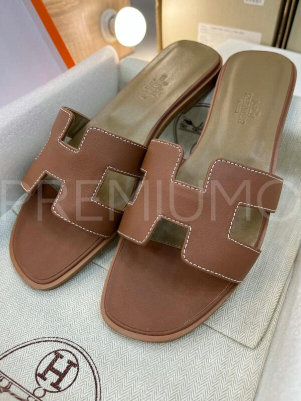 Hermes шлепанцы PR690854 4