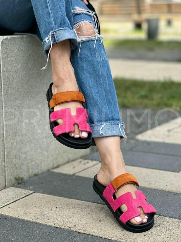 Hermes шлепанцы PR482854 8