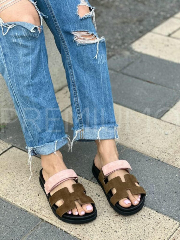Hermes шлепанцы PR900405 7
