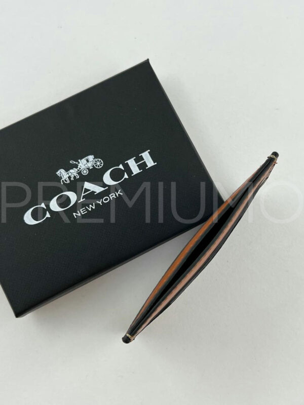 Coach картхолдер коричневый PR361721 4