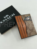 Coach картхолдер коричневый PR361721 12