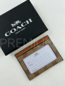 Coach картхолдер коричневый PR361721 9