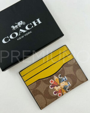 Coach картхолдер с рисунком PR379978