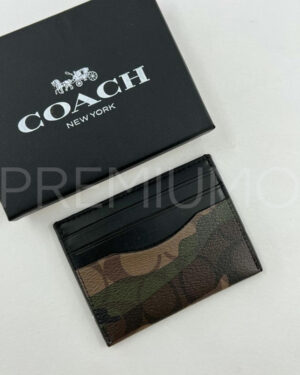 Coach картхолдер камуфляжный PR471321