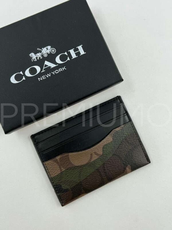 Coach картхолдер камуфляжный PR471321