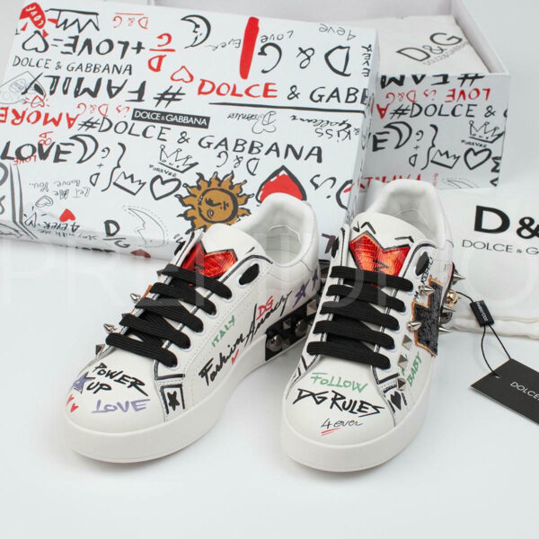 Dolce & Gabbana кроссовки PR647366 8