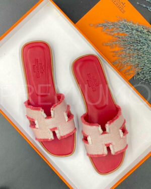 Hermes шлепанцы PR619442