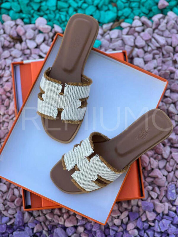 Hermes шлепанцы PR736145