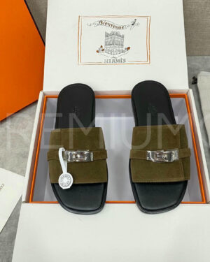 Hermes шлепанцы PR602452