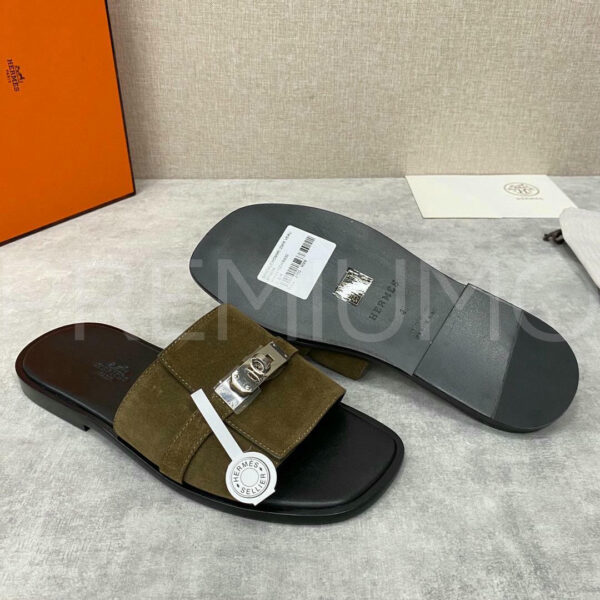 Hermes шлепанцы PR602452 8