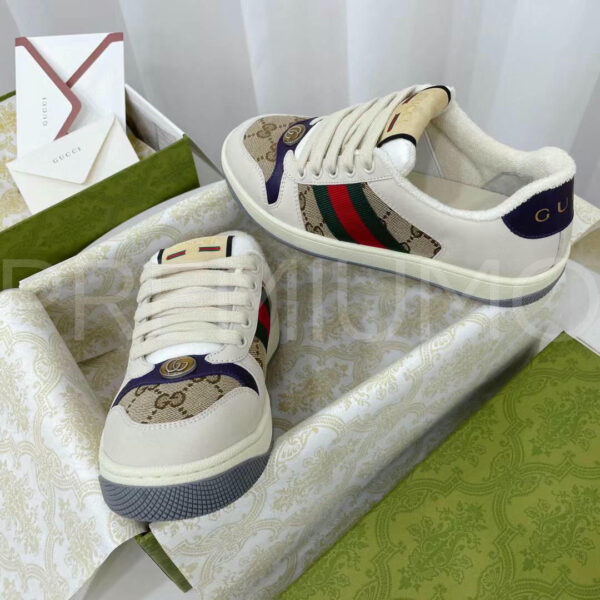 Gucci Screener кроссовки PR622496 15