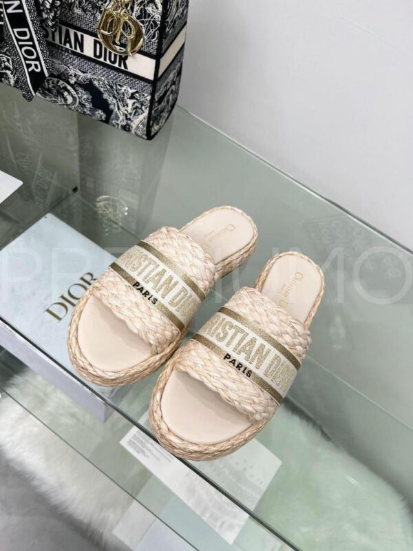 Christian Dior шлепанцы PR600254 2