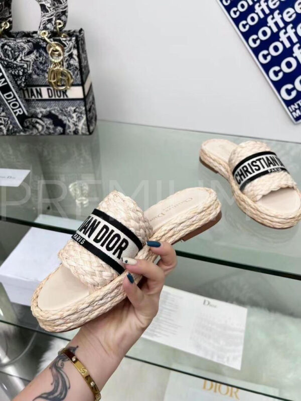Christian Dior шлепанцы PR538339 4