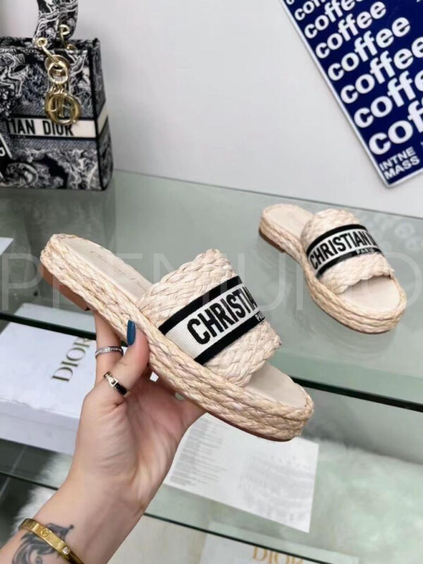 Christian Dior шлепанцы PR538339 5