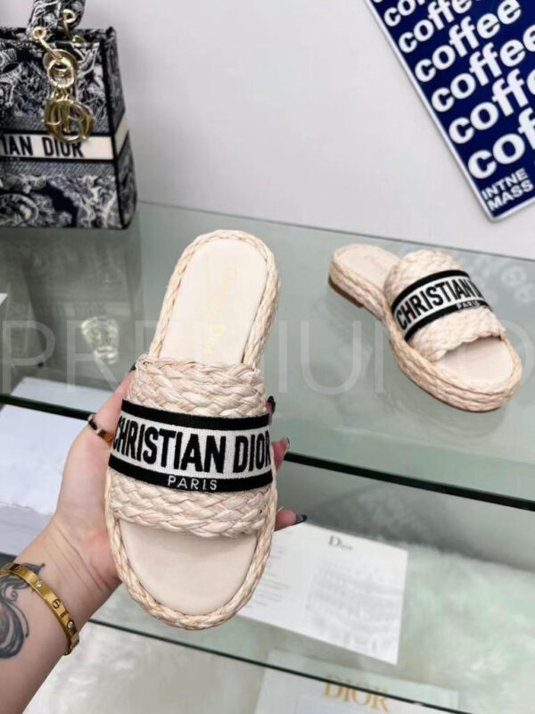 Christian Dior шлепанцы PR538339 3