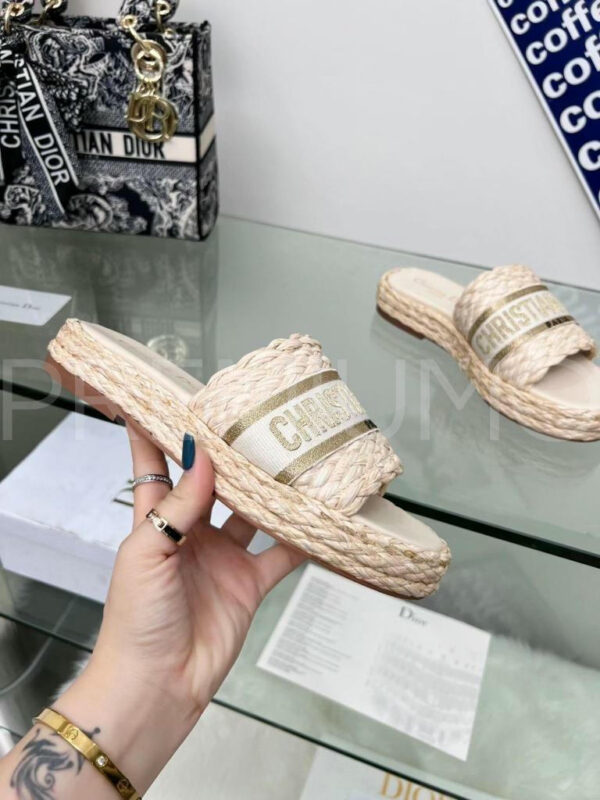Christian Dior шлепанцы PR600254 5