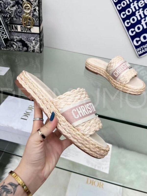 Christian Dior шлепанцы PR524990 5