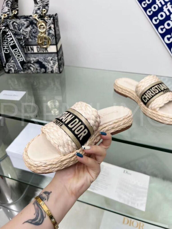 Christian Dior шлепанцы PR577934 4