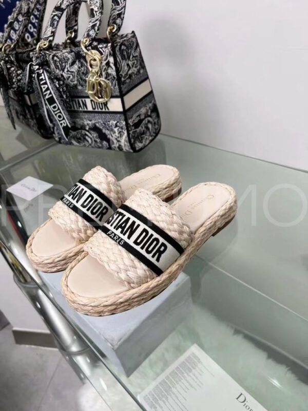 Christian Dior шлепанцы PR538339 2