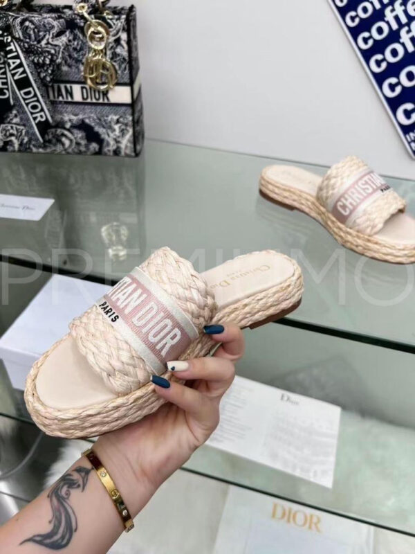 Christian Dior шлепанцы PR524990 3