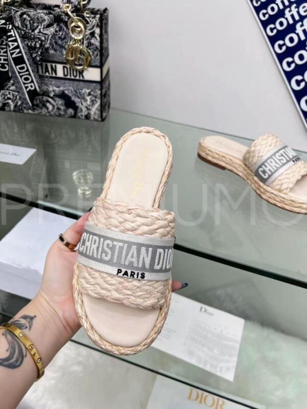 Christian Dior шлепанцы PR972700 3