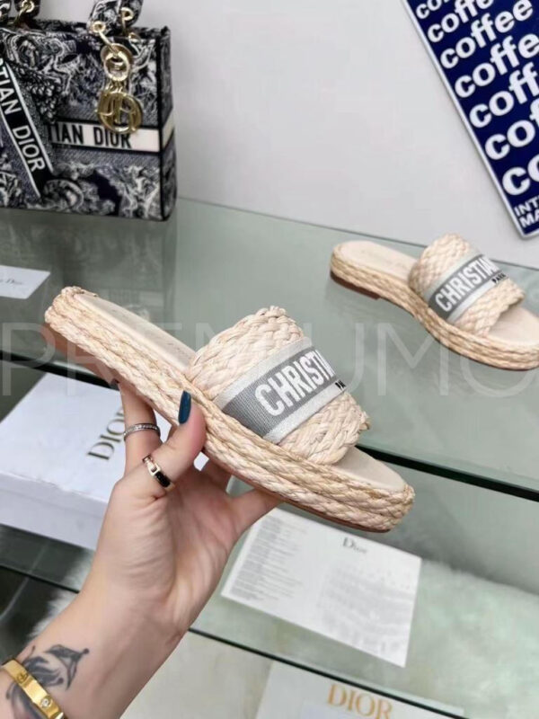 Christian Dior шлепанцы PR972700 4