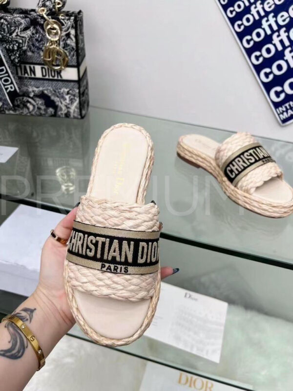Christian Dior шлепанцы PR577934 3
