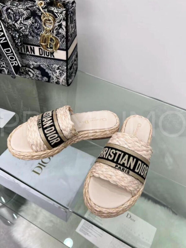 Christian Dior шлепанцы PR577934 2