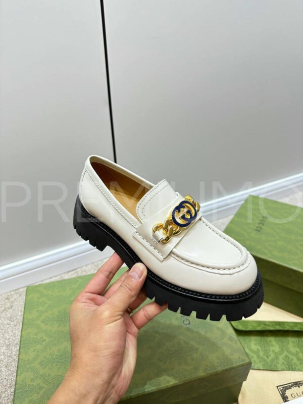 Gucci лоферы PR745628 4