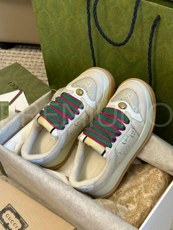 Gucci Screener кроссовки PR666209 5