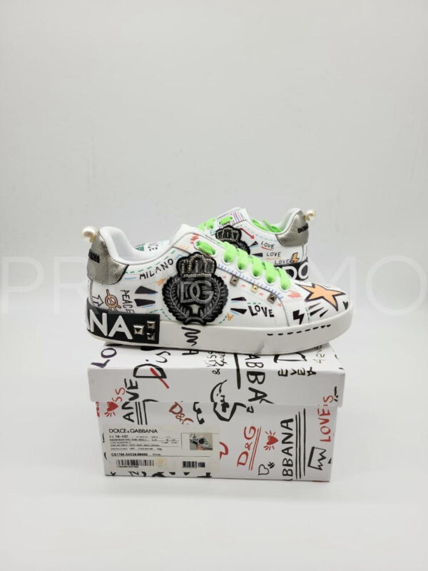 Dolce & Gabbana кроссовки PR222341 4