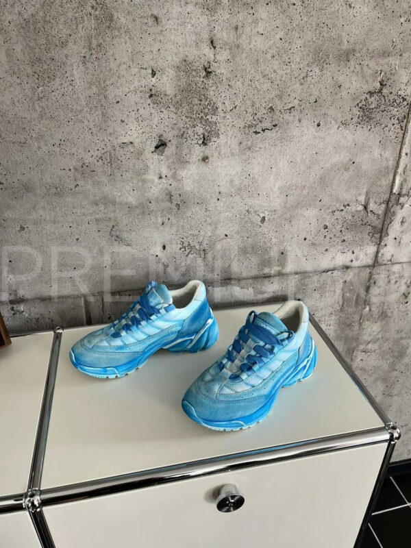 Maison Margiela кроссовки голубые дизайнерские PR256935 15
