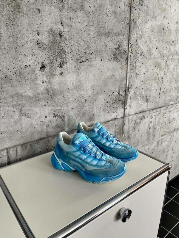 Maison Margiela кроссовки голубые дизайнерские PR256935 11