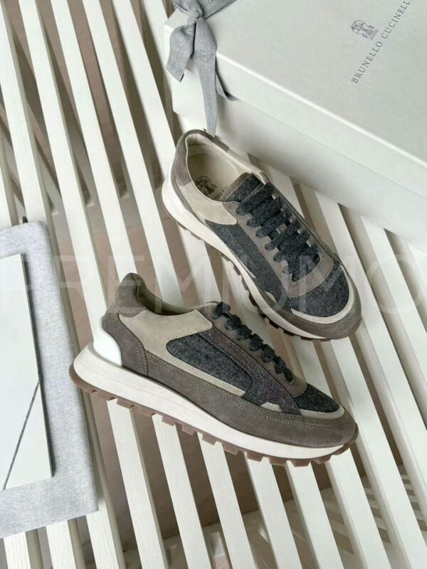 Brunello Cucinelli кроссовки PR127230 4