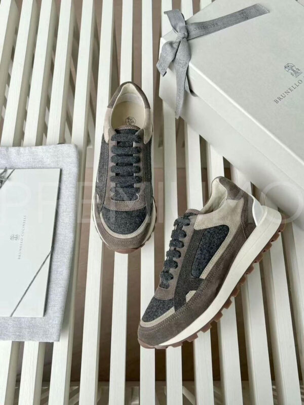 Brunello Cucinelli кроссовки PR127230 3