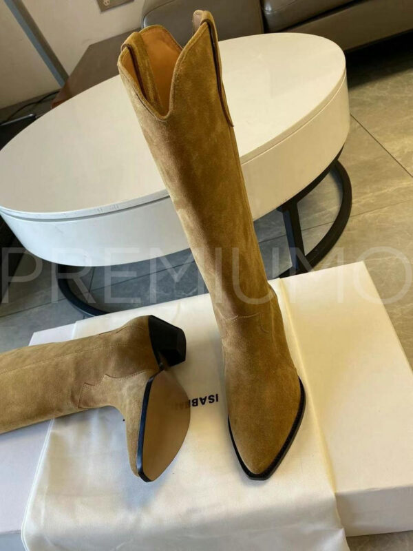 Isabel Marant сапоги коричневые осенние PR217062 5
