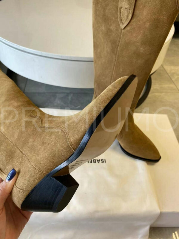 Isabel Marant сапоги коричневые осенние PR217062 7