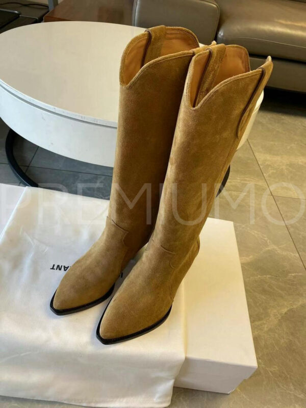 Isabel Marant сапоги коричневые осенние PR217062 3
