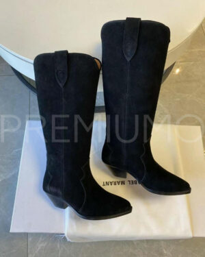 Isabel Marant сапоги черные эксклюзивные PR884691