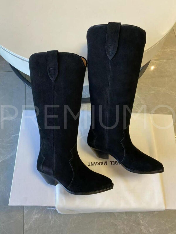 Isabel Marant сапоги черные эксклюзивные PR884691