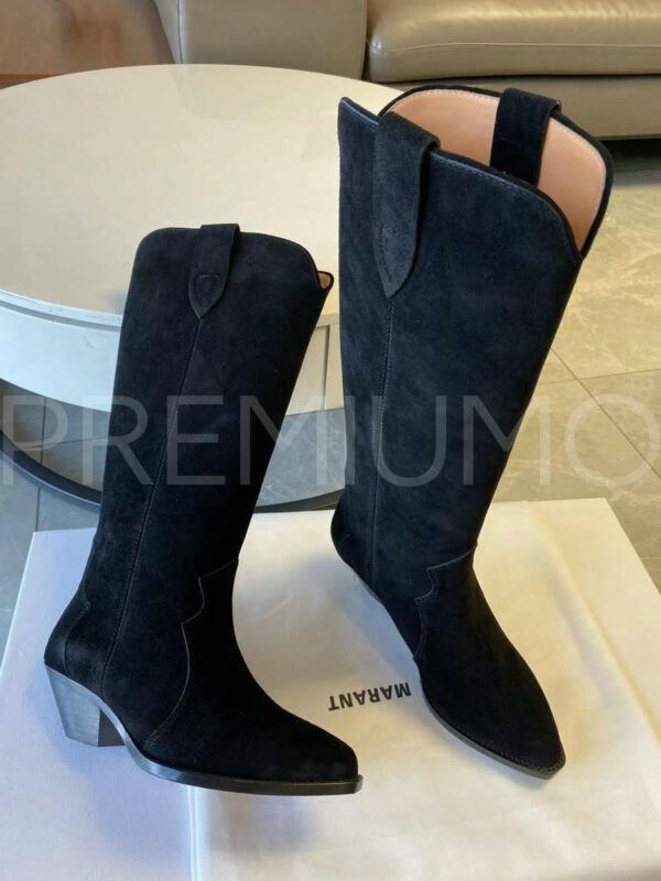 Isabel Marant сапоги черные эксклюзивные PR884691 2