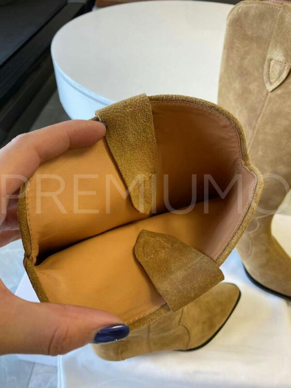 Isabel Marant сапоги коричневые осенние PR217062 9