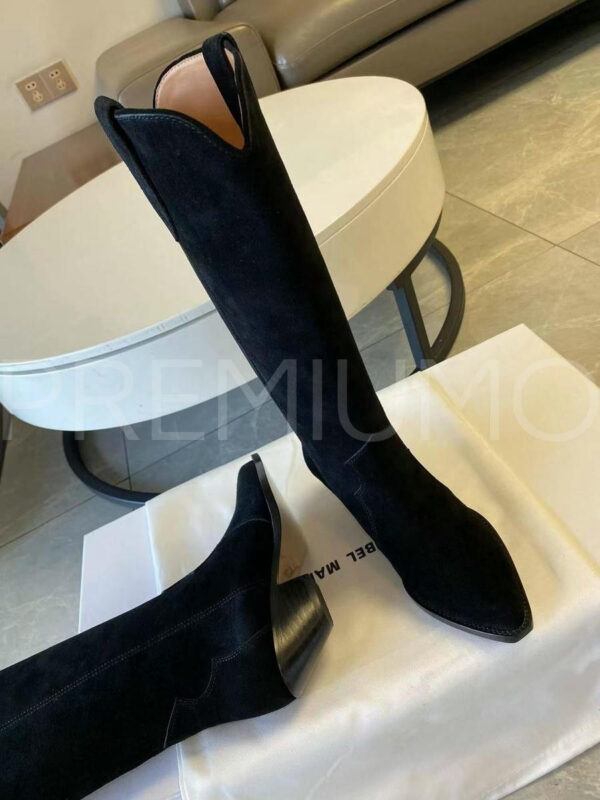 Isabel Marant сапоги черные эксклюзивные PR884691 6
