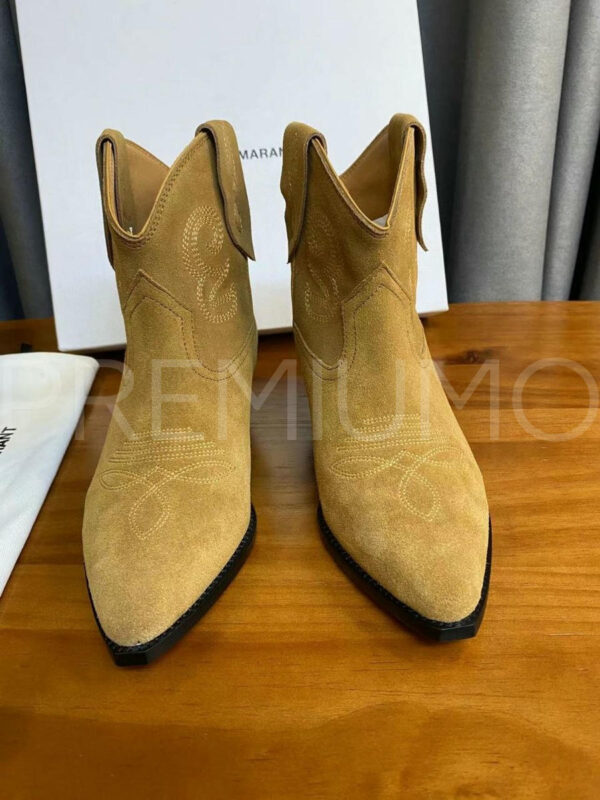 Isabel Marant сапоги замшевые осенние PR668078 3